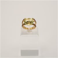 Anillo Nanis Mujer Bon-Bon in Oro amarillo Quarzo AS5-508 - AS5-508